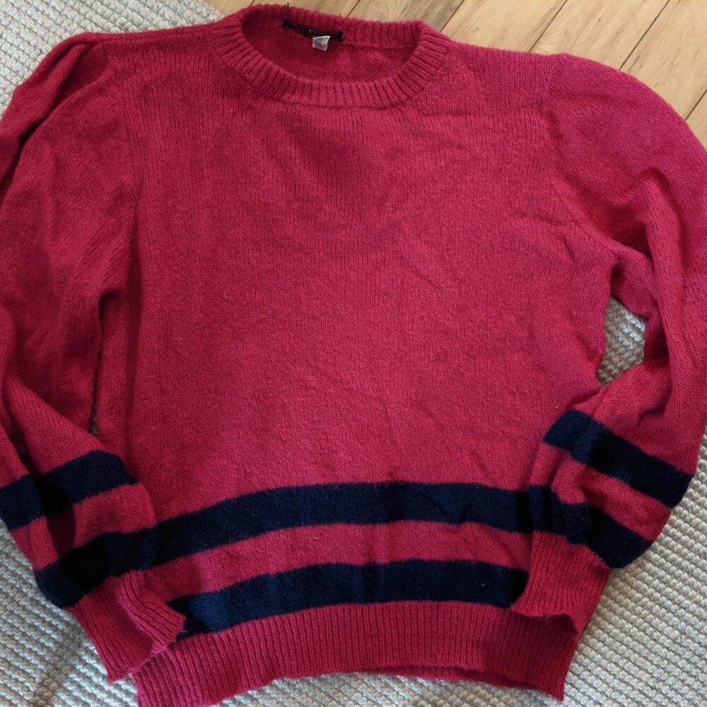 Vintage Red Sweater